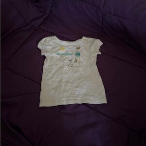 Janie and Jack White Short Sleeve Tee with Embellishment